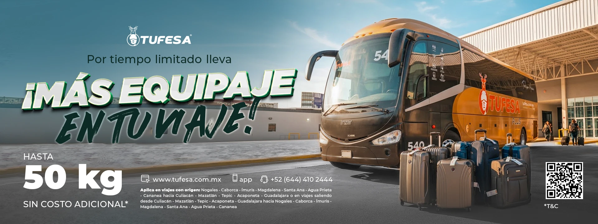 Promoción Tarifas Patrias Sonora Tufesa
