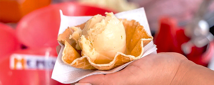 Refresh yourself with a delicious Pasta Ice Cream